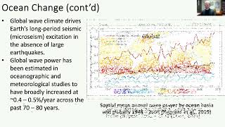 A MultiDecadal Analysis of the Global Microseism and Ocean Wave Climate [upl. by Llertnor425]