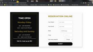 How to make booking form using html and css [upl. by Heffron]