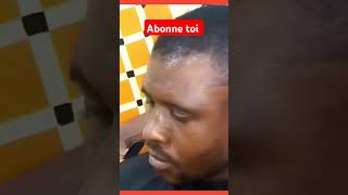 Coiffure homme noir sans tondeuse sans électricité partie 2 [upl. by Osman]