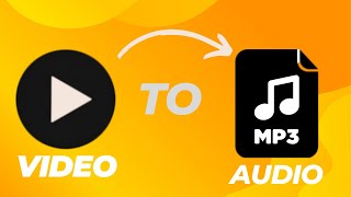 How to convert Video to MP3  video ko audio kaise banaye Easy  convert mp4 to mp3 For PC Tutorial [upl. by Anwahsak]