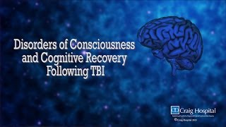 Disorder of Consciousness amp Cognitive Recovery Following TBI Levels 13 [upl. by Salzhauer154]