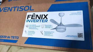 Instalação simples  Ventilador Ventisol Fênix INVERTER [upl. by Rodd380]