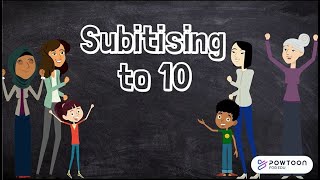 Subitizing to 10  Subitising for Kids [upl. by Cutler]