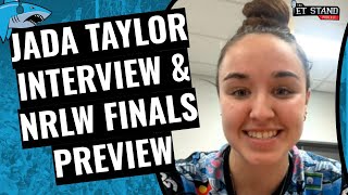 Sharks NRLW Fullback Jada Taylor Interview with the ET Stand Podcast [upl. by Cram26]