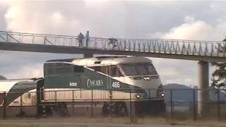 Amtrak Cascades F59PHi Leads The Series 8 Talgo [upl. by Atnas]