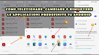 Come selezionare cambiare o rimuovere le applicazioni predefinite su Android [upl. by Htiekel]