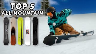 Top 5 ALLMOUNTAIN Snowboards 2024  Board Archive [upl. by Acissj]