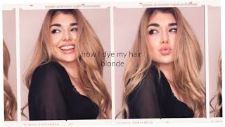 DIY ASH BLONDE [upl. by Astri532]