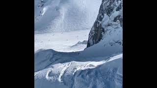 Grand Couloir a Courchevel in Francia [upl. by Lattimer204]