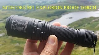 Nitecore EF1 tested underground mine exploration trip [upl. by Yetac]