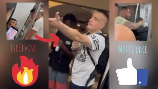 CICALONE E I SUOI FERMANO A AGGREDISCONO UN BORSEGGIATORE IN METRO 👊🏼💥 SBATTENDOLO FUORI A SBERLE [upl. by Goldston]