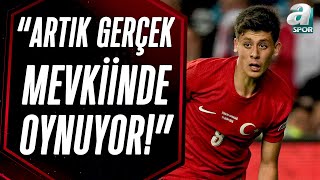 Şenol Ustaömer quotArda Güler Artık Gerçek Mevkiinde Oynuyorquot Türkiye 10 Karadağ  A Spor [upl. by Nirik219]