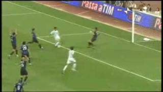 LazioInter 21 Gol Matuzalem Supercoppa Italiana Pechino 80809 [upl. by Caz]