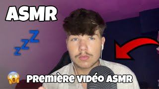 ASMR MA PREMIÈRE VIDÉO ASMR 😱😴 [upl. by Gollin656]