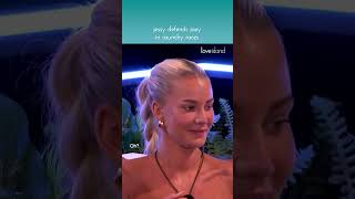 Jessy defends Joey in Raunchy Races  Love Island Series 11 [upl. by Ynneh195]