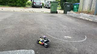 RC MOTORCYCLES LET YOU KNEE DRAG YOUR PARKING SPACE [upl. by Noreik533]