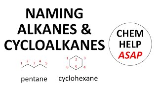 naming alkanes amp cycloalkanes [upl. by Beauregard189]