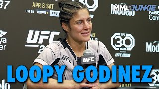 Loopy Godinez Octagon Interview  Noche UFC [upl. by Yttam450]