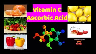 Vitamin C Ascorbic Acid Scurvy Reichstein Process Twostep Fermentation Process DCPIP Test [upl. by Kirre]