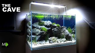 quotTHE CAVEquot AQUARIUMHow To  Aquascape Tutorial  Setup [upl. by Aniraz]