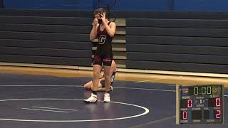 Merrimack Wrestling vs Goffstown High School January 16 2021 [upl. by Hajed941]