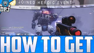 Destiny 2  How To Get HEROIC PUBLIC EVENT  Europa  Crux Convergence  Fallen Brigs Easy Guide [upl. by Salkin]