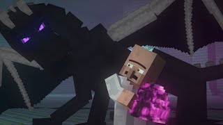 Villagers vs Pillagers Life  Minecraft Animation Part III [upl. by Allx]