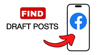 How To Find Draft Post on Facebook  2024 Quick amp Easy [upl. by Cut]