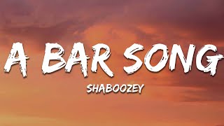 Shaboozey  A Bar Song Tipsy Lyrics [upl. by Mazur]