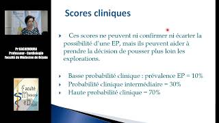 Diagnostic de lembolie pulmonaire aux urgences [upl. by Akinal]