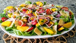 SALADA TROPICALMOLHO DELICIOSORECEITAS DE NATAL [upl. by Reilly]