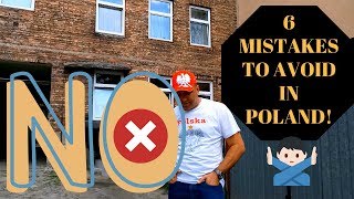 6 Mistakes to Avoid in Poland [upl. by Htelimay]