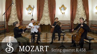 Mozart  Streichquartett Nr 17 in BDur KV 458  Kuss Quartett [upl. by Gruber]