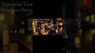 quotTraverse Town Themequot from Kingdom Hearts played on guitar kingdomhearts [upl. by Aidyl]