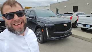 2023 Cadillac Escalade Sport Walkaround  Finch Used Cars [upl. by Chelton]