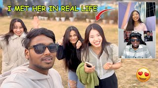 OMEGLE TO REAL 😱 I WENT TO SHILLONG TO MEET HER…😍 [upl. by Annawaj]