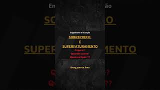 Sobrepreço e superfaturamento licitacoes engenhariacivil direito lei14133 obras [upl. by Desmond]