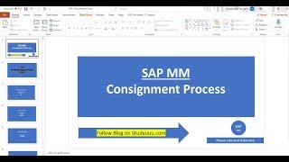 SAP MM Consignment procurement process explanation for Beginners level [upl. by Nazarius]