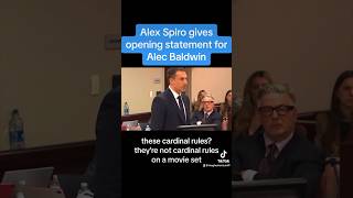 Alex Spiro Gives Opening Statement for Alec Baldwin [upl. by Vivyanne]