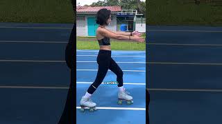 Ejercicio en PATINES para dominarlos mejor rollerskating shortsvideo [upl. by Hales]