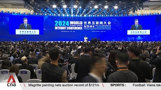 World Internet Conference opens in Chinas Wuzhen with focus on governance and AI [upl. by Ydnerb]