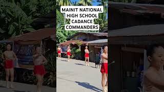 Mainit National High School Cadence Commanders [upl. by Ehcsrop]