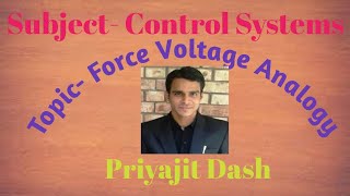 Force Voltage Analogy with Example [upl. by Ihp923]