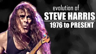 The Evolution of Steve Harris 1976 to present [upl. by Wilda]