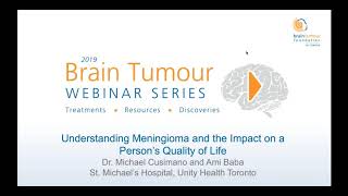 Understanding Meningioma and the Impact on a Person’s Quality of Life [upl. by Kcire]