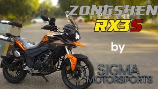 English Subs Zongshen RX3S REVIEW and RIDE by Biker Dude [upl. by Quirita]