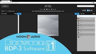 Bryston BDP3 Software PART I  Moon Audio [upl. by Olaznog106]