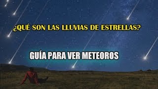 ¿Qué son las estrellas fugaces Cómo ver las Perseidas [upl. by Tnerual]