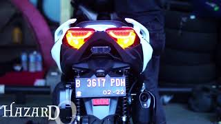 Yamaha Xmax 250 Indonesia Full Siren And Strobe [upl. by Ahseal]