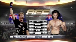 AFC 1 ROB GIUFFRIDA VS AARON RUFFIN [upl. by Jilleen375]